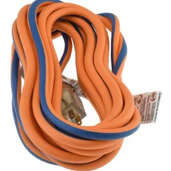 25', 12/3 Gauge/Conductors, Orange/Blue Outdoor Extension Cord
