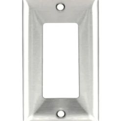 1 Gang, 4-1/2 Inch Long x 2.78 Inch Wide, Standard Outlet Wall Plate