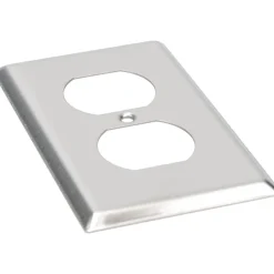 1 Gang, 4-1/2 Inch Long x 2-3/4 Inch Wide, Standard Outlet Wall Plate