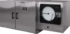1 Phase, 26 Inch Inside Width x 22 Inch Inside Depth x 13 Inch Inside Height, 800°F Max, Portable Height-Temp Heat Treating Oven