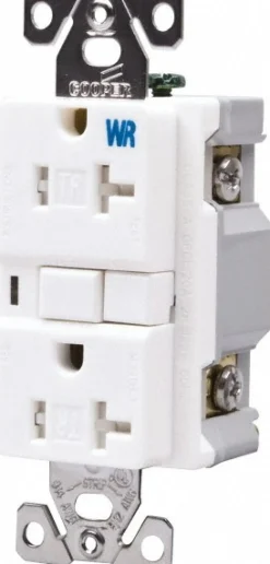 1 Phase, 5-20R NEMA, 125 VAC, 20 Amp, Self Grounding, GFCI Receptacle