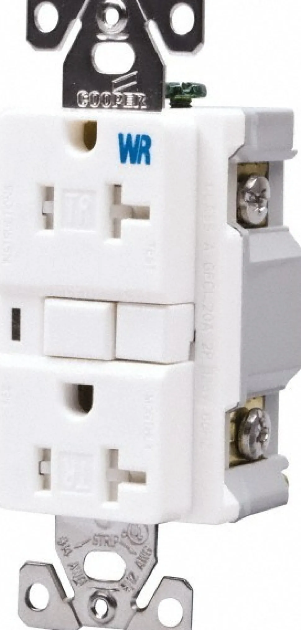 1 Phase, 5-20R NEMA, 125 VAC, 20 Amp, Self Grounding, GFCI Receptacle
