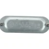 3/4" Trade, Steel Conduit Body Cover Plate
