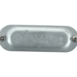 3/4" Trade, Steel Conduit Body Cover Plate