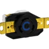 250 VAC, 30 Amp, L6-30R NEMA, Self Grounding Receptacle