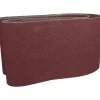 Abrasive Belt: 6" Wide, 48" OAL, 80 Grit, Aluminum Oxide