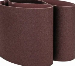 Abrasive Belt: 6" Wide, 48" OAL, 80 Grit, Aluminum Oxide