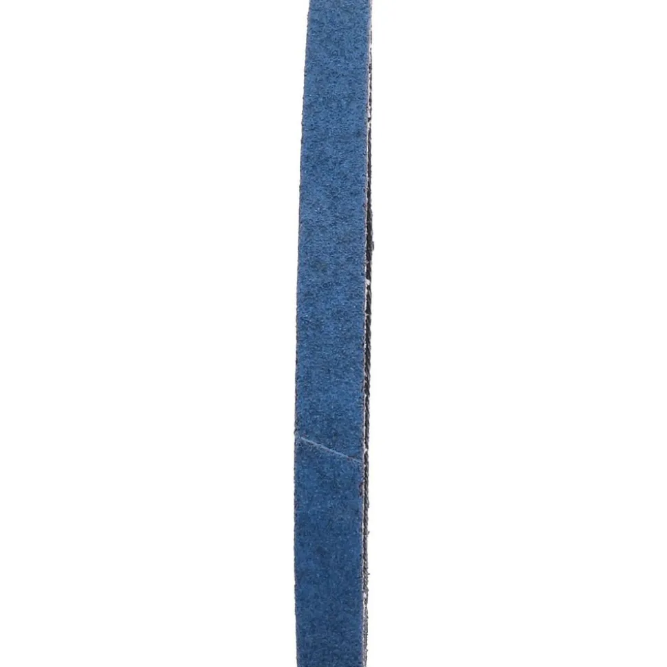 Abrasive Belt: 1/2" Wide, 24" OAL, 60 Grit, Zirconia Alumina