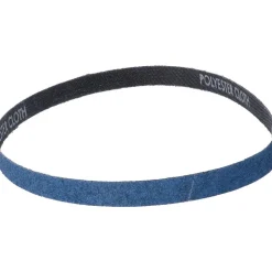 Abrasive Belt: 1/2" Wide, 24" OAL, 60 Grit, Zirconia Alumina