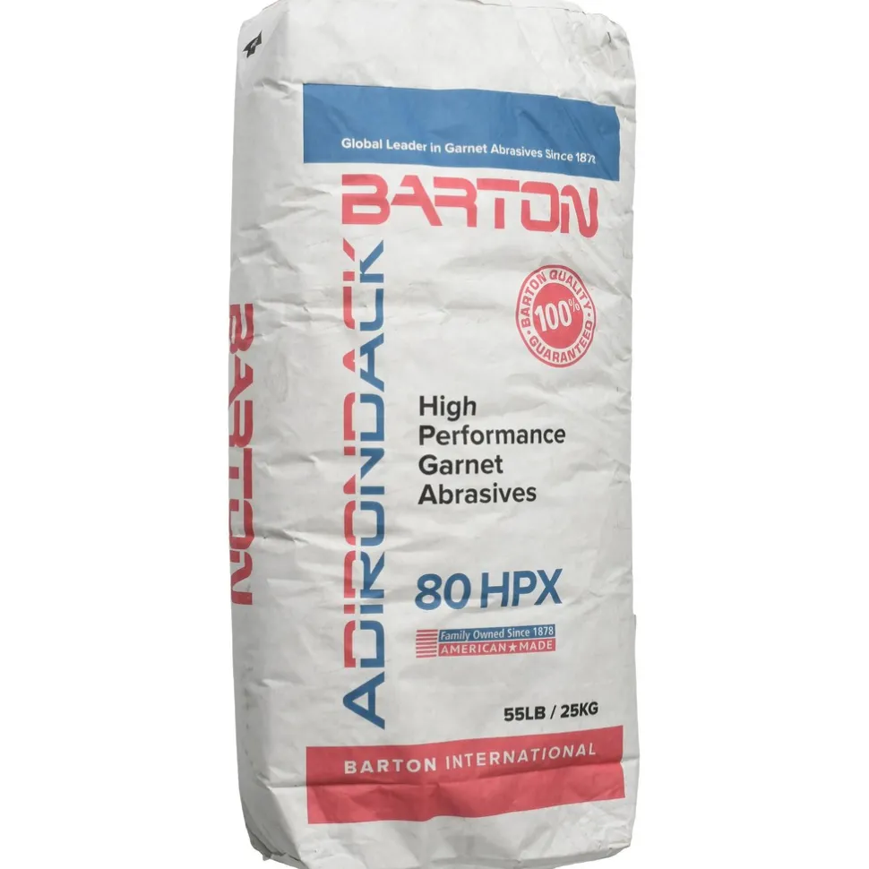 Abrasive Blasting Media: Angular, Garnet