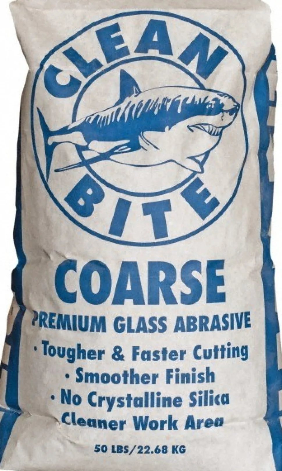 Abrasive Blasting Media: Coarse Grade, Angular, Crushed Glass