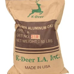 Abrasive Blasting Media: Fine Grade, Angular, Aluminum Oxide