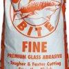 Abrasive Blasting Media: Fine Grade, Angular, Crushed Glass
