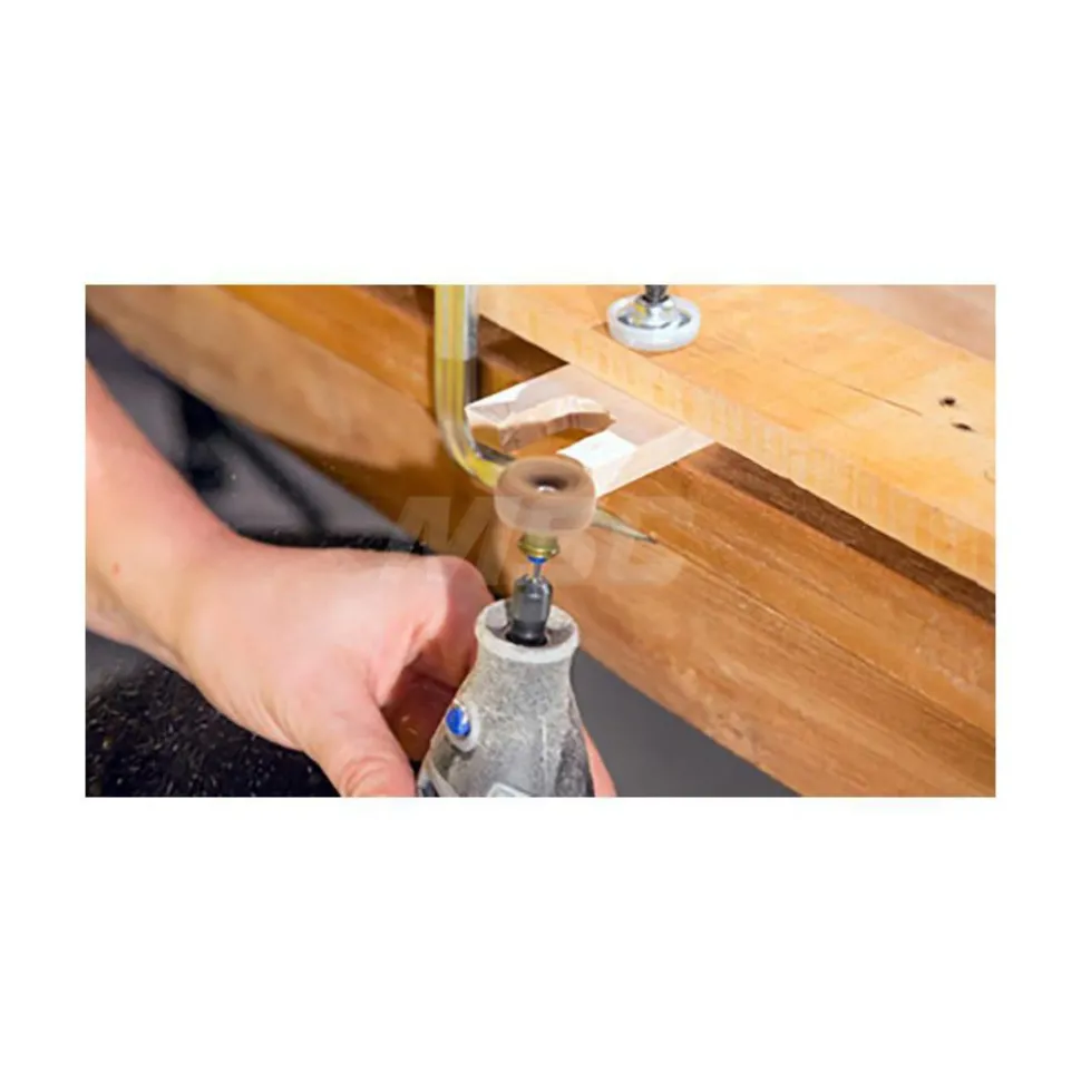 Abrasive Buff: Use with Dremel Rotary Tool