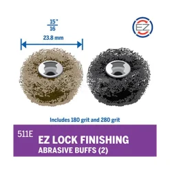 Abrasive Buff: Use with Dremel Rotary Tool