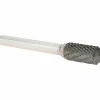 Abrasive Burr: SB-3, 3/8" Cut Dia, Cylinder With End Cut