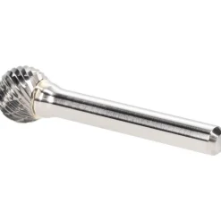 Abrasive Burr: SD-5DC-CCS2A, 1/2" Cut Dia, Ball, Double Cut