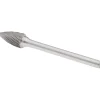 Abrasive Burr: SG-51, 1/4" Cut Dia, Tree With Pointed End, Single Cut