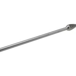 Abrasive Burr: SG-5L, 1/2" Cut Dia, Tree With Pointed End, Standard Cut