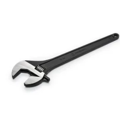 18" Adjustable Black Oxide Tapered Handle Wrench - Boxed