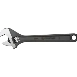 12" Adjustable Black Oxide Wrench - Boxed