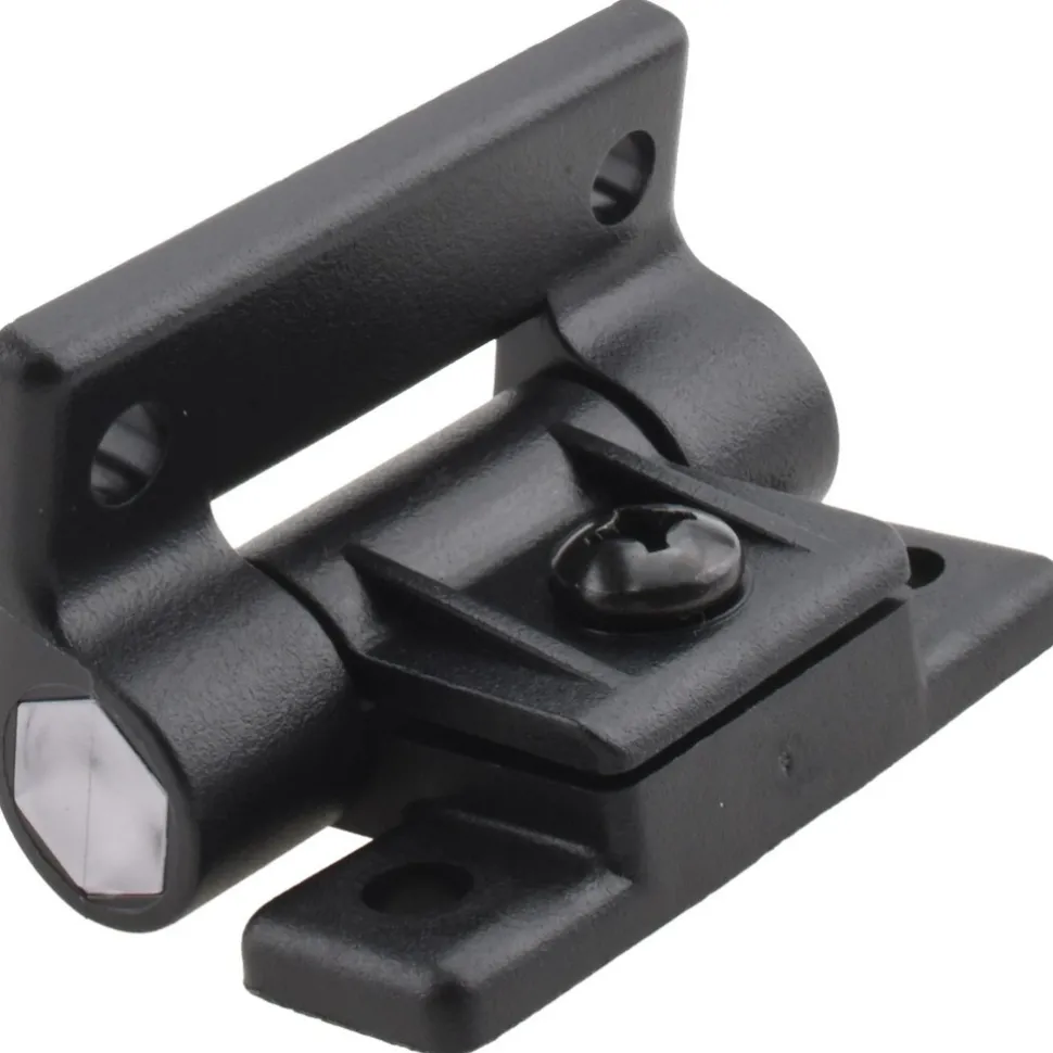 Adjustable Friction Hinge: 2-17/64" Wide, 49/64" Thick, 4 Mounting Holes