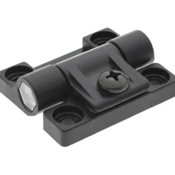 Adjustable Friction Hinge: 1-29/64" Wide, 1-3/32" Thick, 4 Mounting Holes