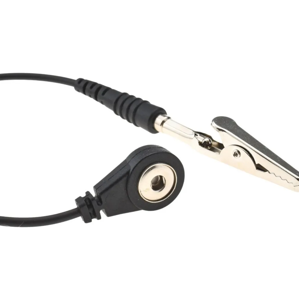 Adjustable Reusable Fabric Grounding Wrist Strap