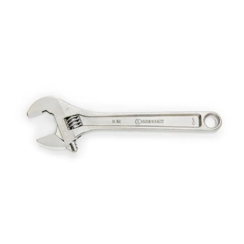 8" Adjustable Wrench - Bagged