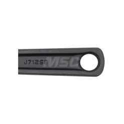 Adjustable Wrench: 12" OAL, 1-1/2" Jaw Capacity