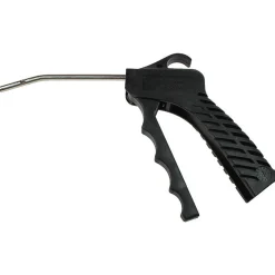 Air Blow Gun: Bent Fixed Safety Extension Tube, Pistol Grip