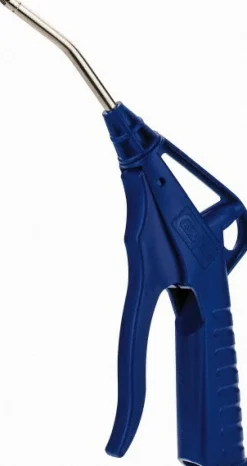 Air Blow Gun: Bent Fixed Star-Tip Safety Extension Tube, Pistol Grip