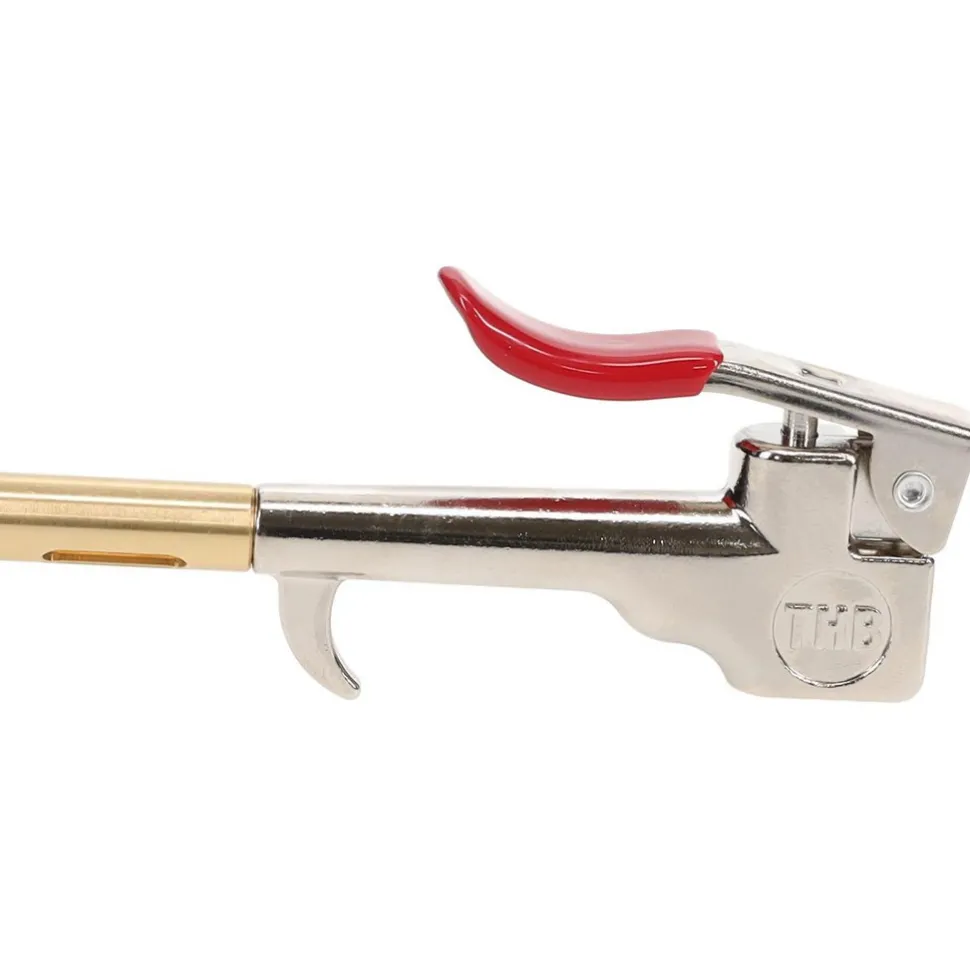 Air Blow Gun: High Flow Safety Nozzle, Thumb Lever