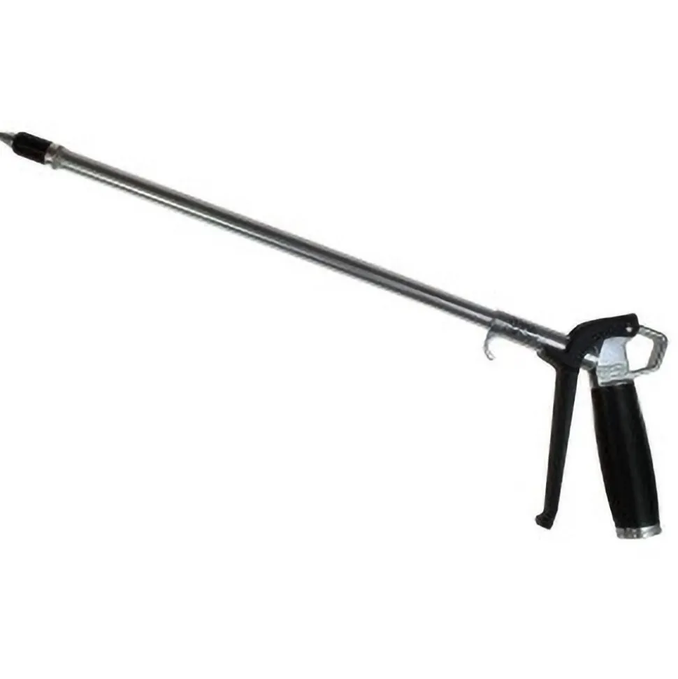 Air Blow Gun: High Force Aluminum Tip, Pistol Grip