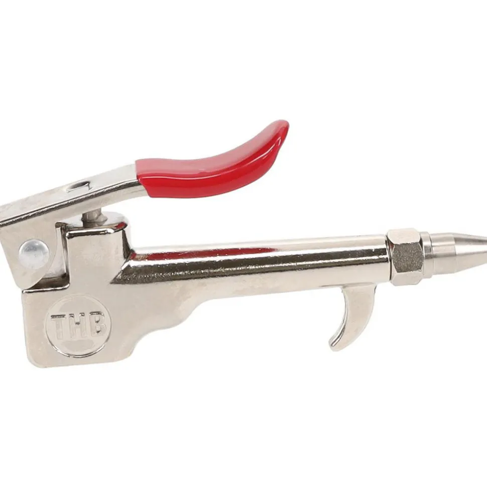 Air Blow Gun: High Volume Safety Nozzle, Thumb Lever