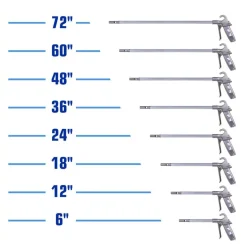 Air Blow Gun: Maximum Power Venturi Nozzle, Pistol Grip