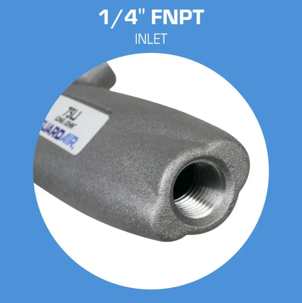 Air Blow Gun: Safety Extension Tube, Pistol Grip