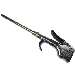 Air Blow Gun: Safety Extension Tube, Thumb Lever