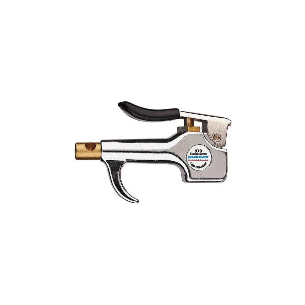 Air Blow Gun: Venturi Nozzle, Thumb Lever