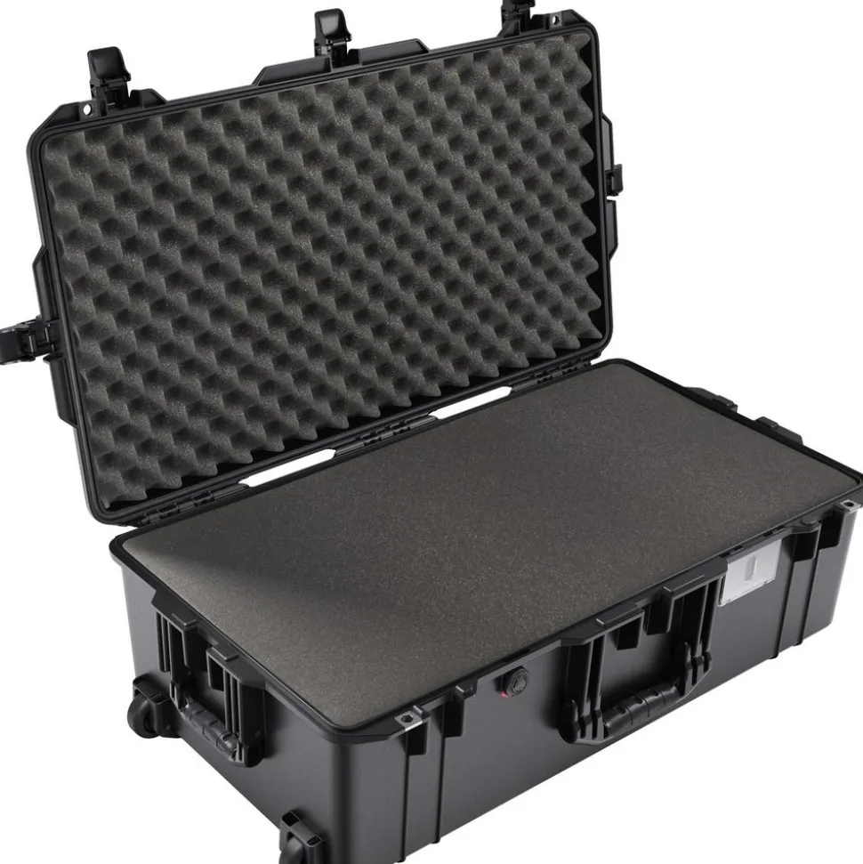 Aircase with Foam & Wheels: Layered Foam, 18-13/32" Wide, 11" Deep