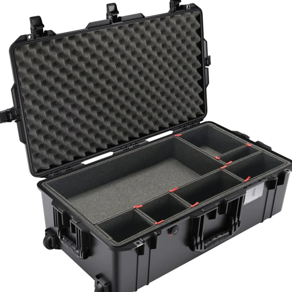 Aircase with Foam & Wheels: Layered Foam, 18-13/32" Wide, 11" Deep