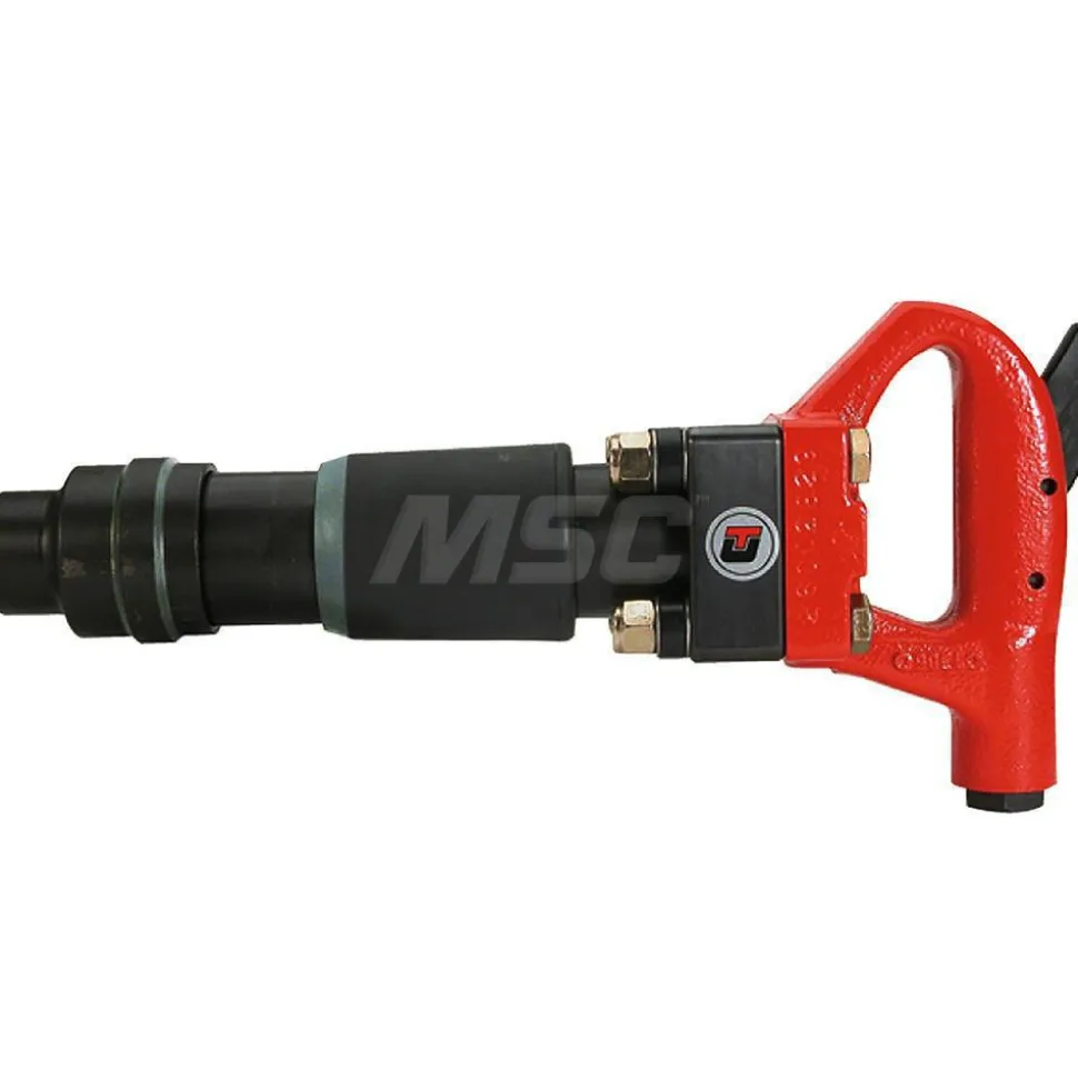 Air Chipping Hammer: 2,100 BPM, 3" Stroke Length