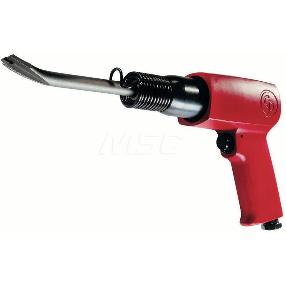 Air Chipping Hammer: 3,000 BPM, 2.6" Stroke Length
