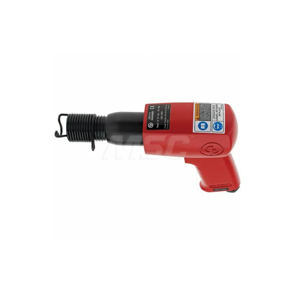 Air Chipping Hammer: 3,000 BPM, 2.6" Stroke Length