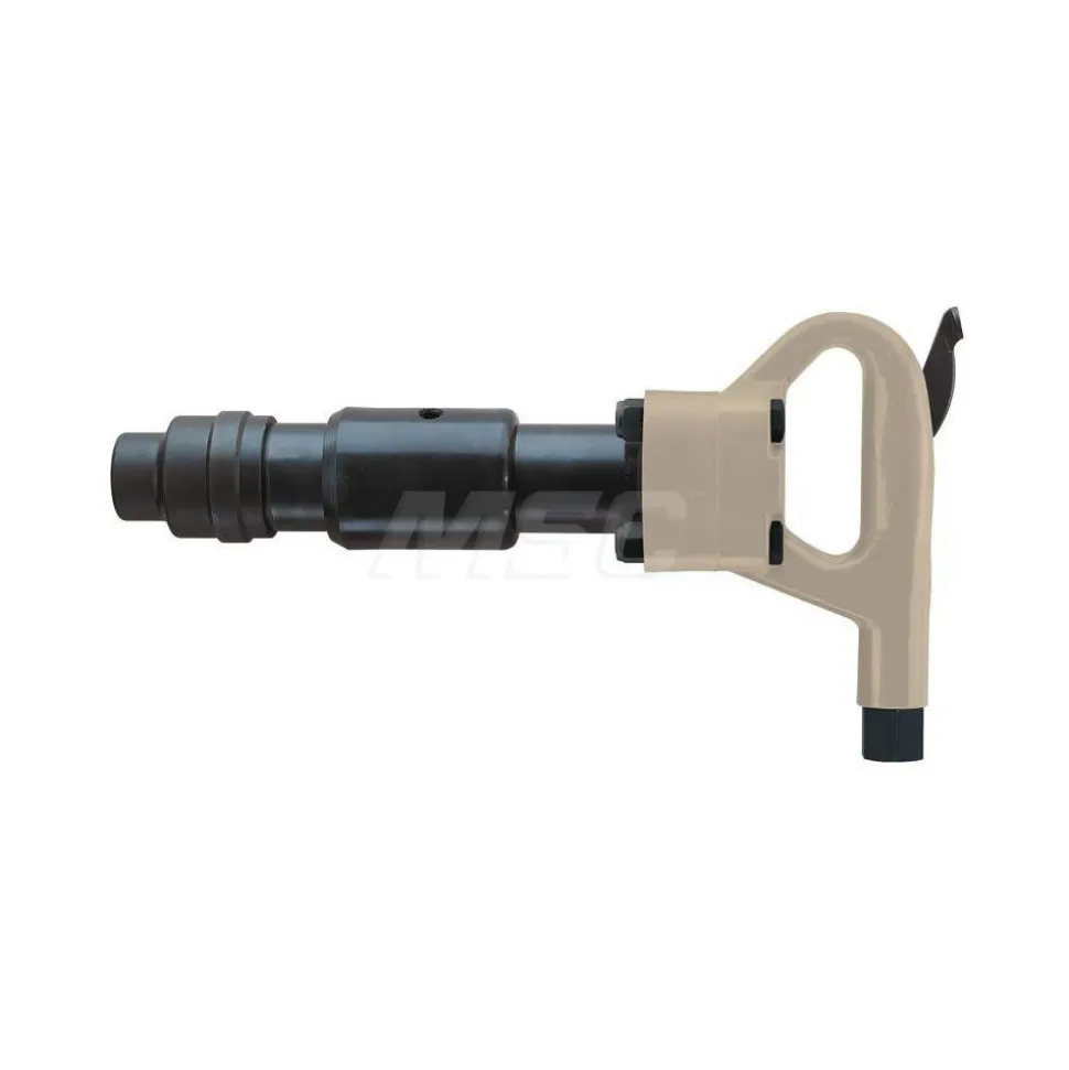 Air Chipping Hammer: 2,200 BPM, 2" Stroke Length