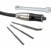 Air Chiseling Kit: 14,000 BPM, 1/4" Inlet