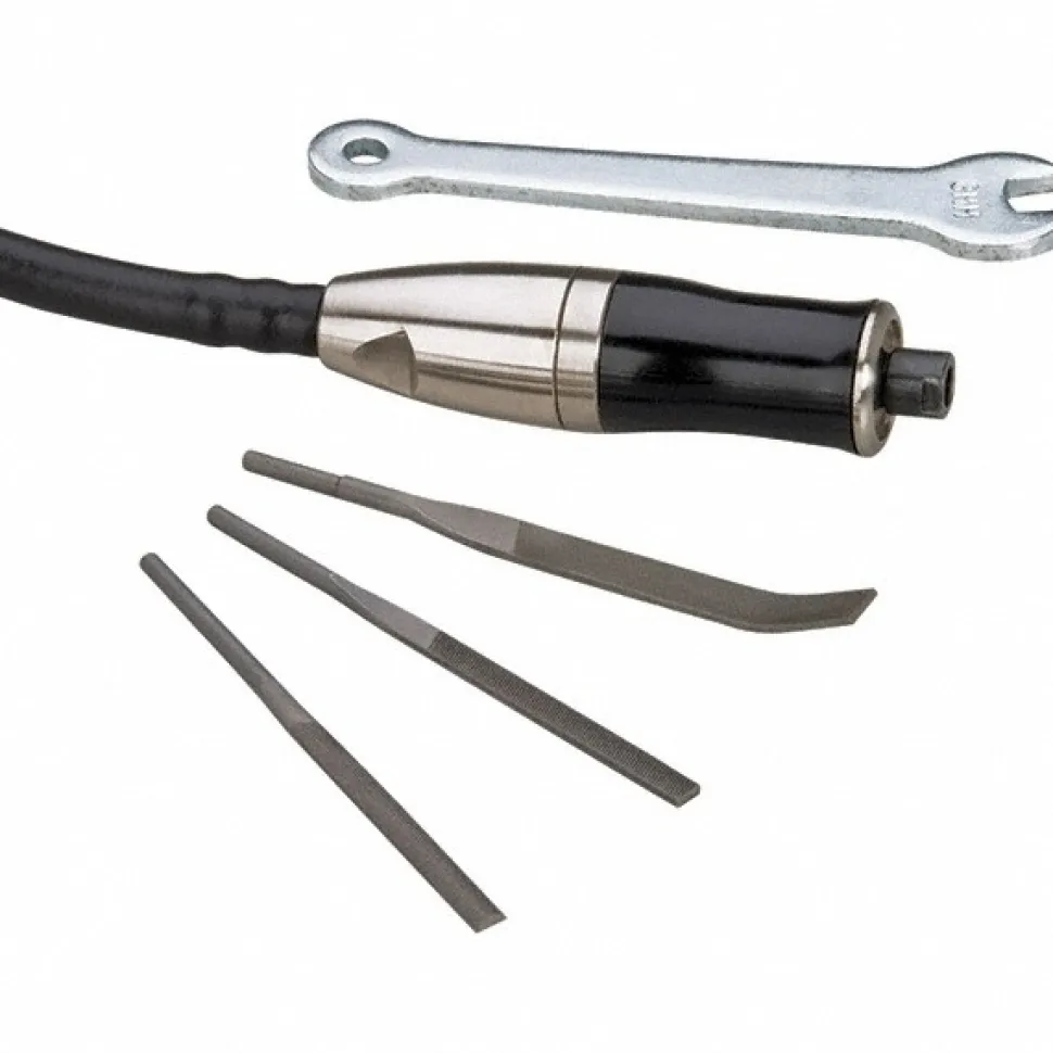 Air Chiseling Kit: 14,000 BPM, 1/4" Inlet