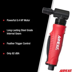 Air Die Grinder: 1/4" Collet, 1/4" Inlet