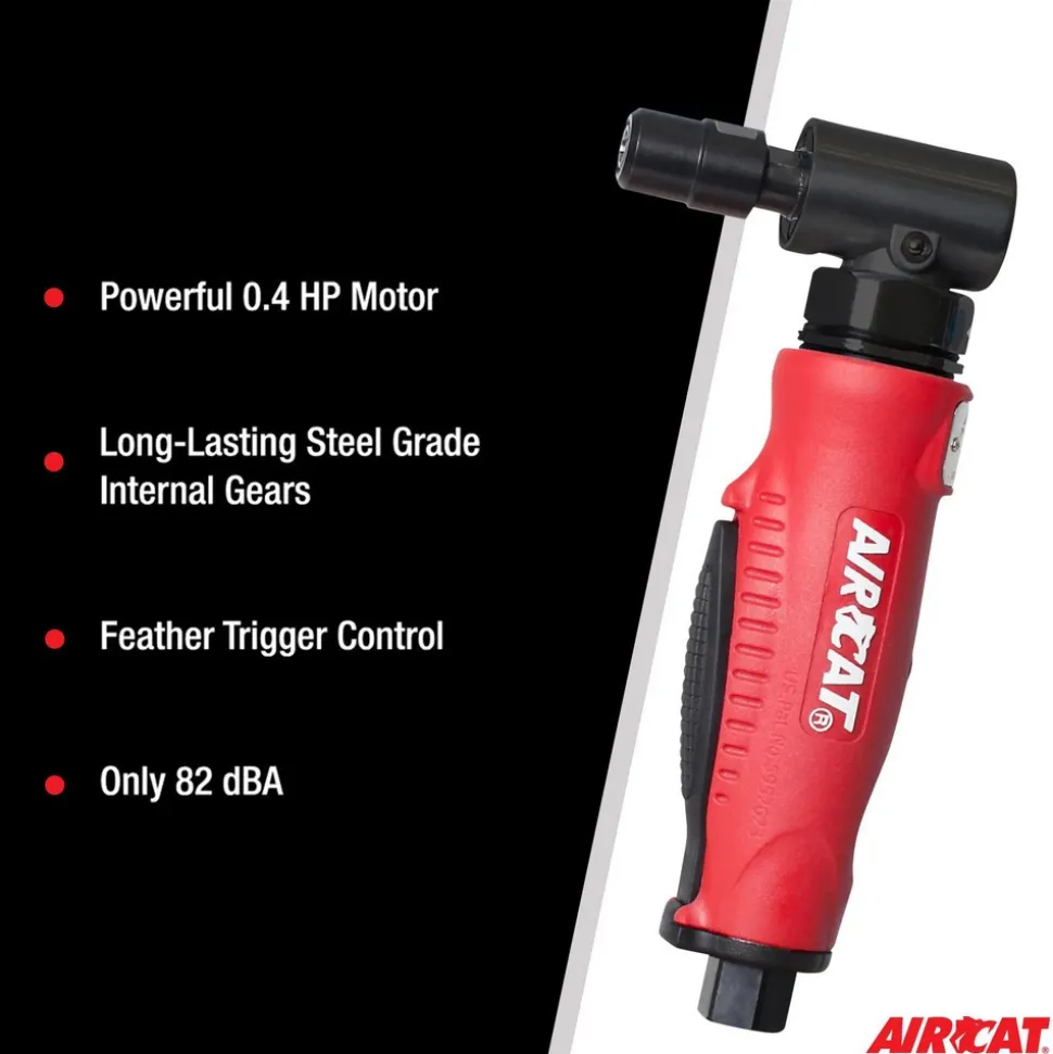 Air Die Grinder: 1/4" Collet, 1/4" Inlet