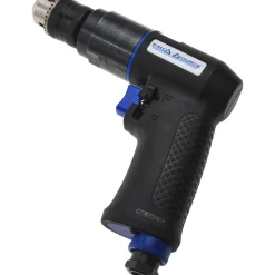 Air Drill: 3/8" Keyed Chuck, Reversible